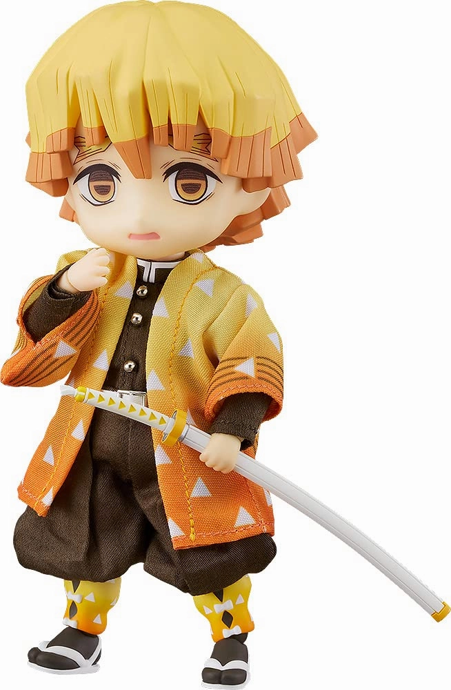 "Demon Slayer: Kimetsu no Yaiba" Nendoroid Doll Agatsuma Zenitsu Collector's Album Superhero Showcase