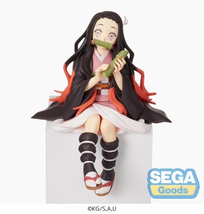 "Demon Slayer: Kimetsu no Yaiba" Premium Perching Figure Kamado Nezuko Brand Collaboration Passionate Pursuit