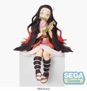 "Demon Slayer: Kimetsu no Yaiba" Premium Perching Figure Kamado Nezuko Brand Collaboration Passionate Pursuit