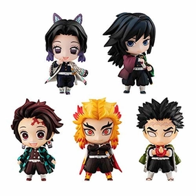 "Demon Slayer: Kimetsu no Yaiba" Tanjiro & Pillars Mascot Set A Character Decor Character Creation