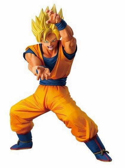 "Dragon Ball Super" Chousenshi Retsuden Vol.1 Son Goku SSJ Decorative Object Wildlife Model