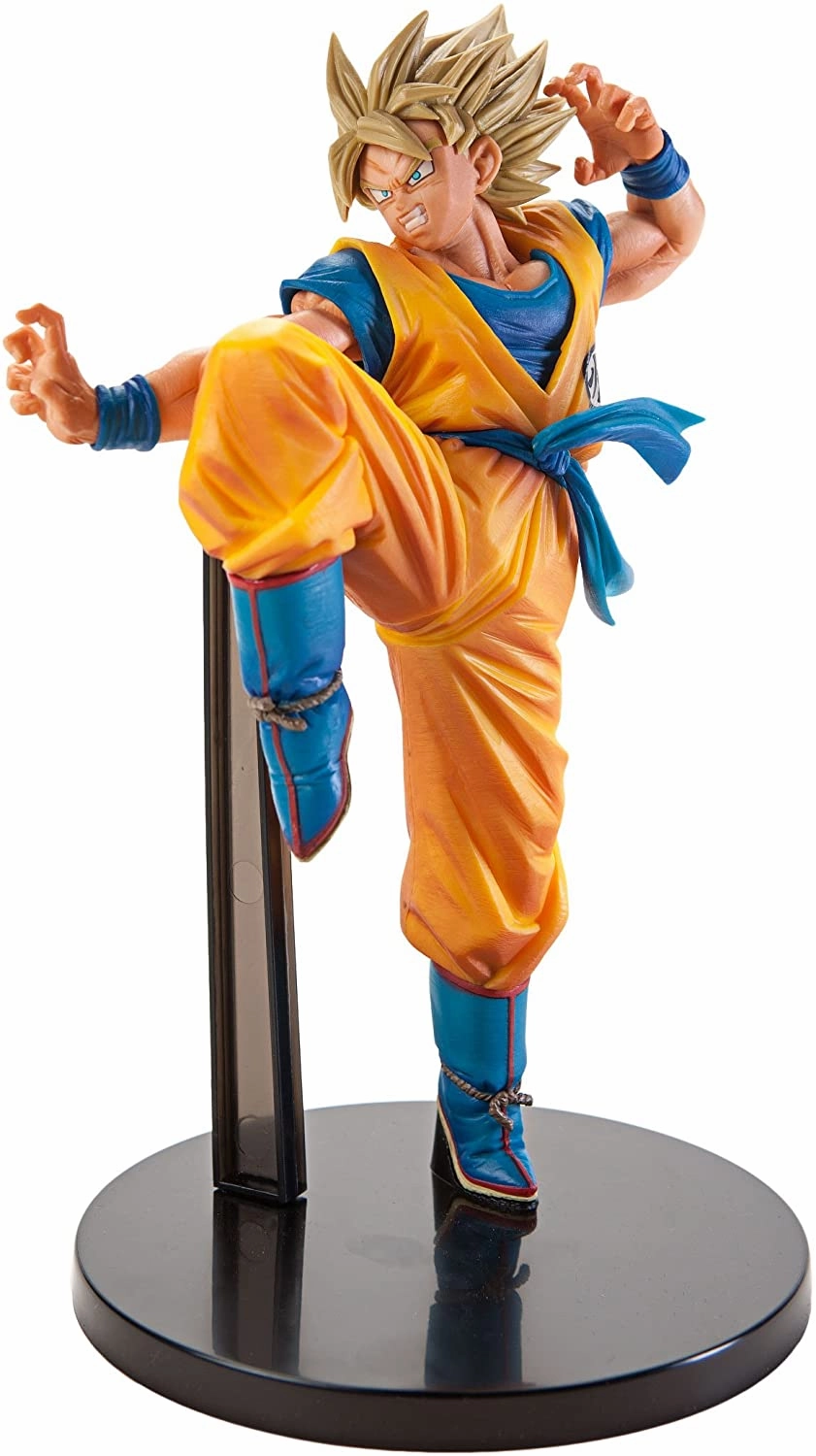 "Dragon Ball Super" Goku SSJ FES!! Stage2 Gold Leaf Rubber Toy
