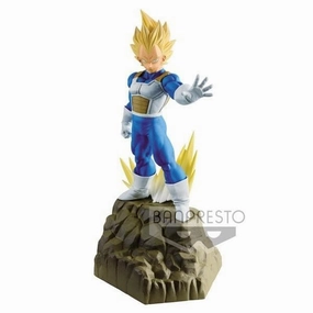 Interchangeable Part "Dragon Ball Z" Absolute Perfection Figure Vegeta SSJ