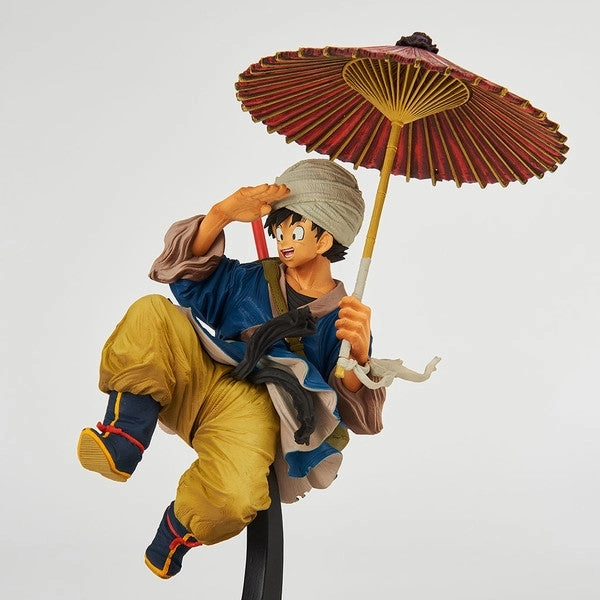 "Dragon Ball Z" BANPRESTO WORLD FIGURE COLOSSEUM Zoukei Tenkaichi Budoukai World 2018 Son Goku Archeological Replica Birthday gift