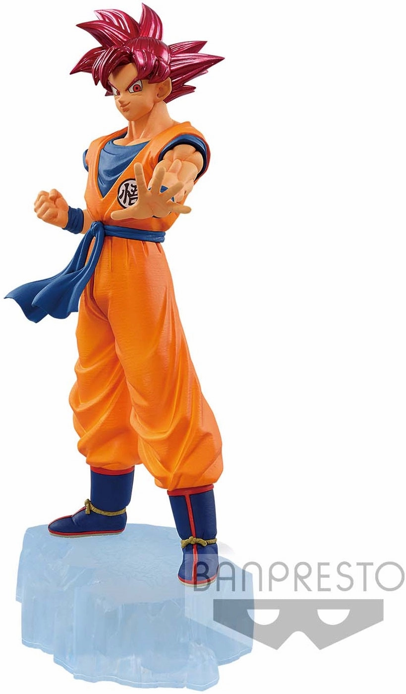 Narrative Display "DRAGON BALL Z" DOKKAN BATTLE 7TH ANNIVERSARY FIGURE- Super Saiyan God Son Gokou (SSJ God)