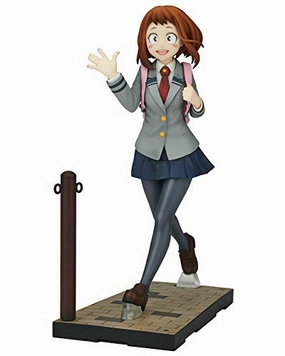 PVC Product PC Game "My Hero Academia" ConneColle Midoriya Uraraka School Uniform Ver.