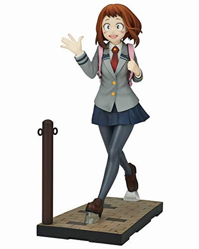 PVC Product PC Game "My Hero Academia" ConneColle Midoriya Uraraka School Uniform Ver.