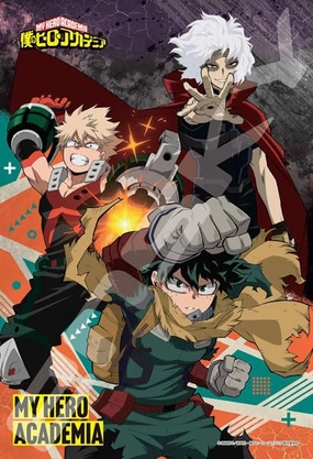"My Hero Academia" Jigsaw Puzzle 300 Piece 300-3097 Midoriya Izuku & Bakugo Katsuki & Shigaraki Tomura World Collector Fantasy Display