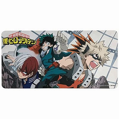 "My Hero Academia" Play Mat Midoriya & Bakugo & Todoroki Movie Character
