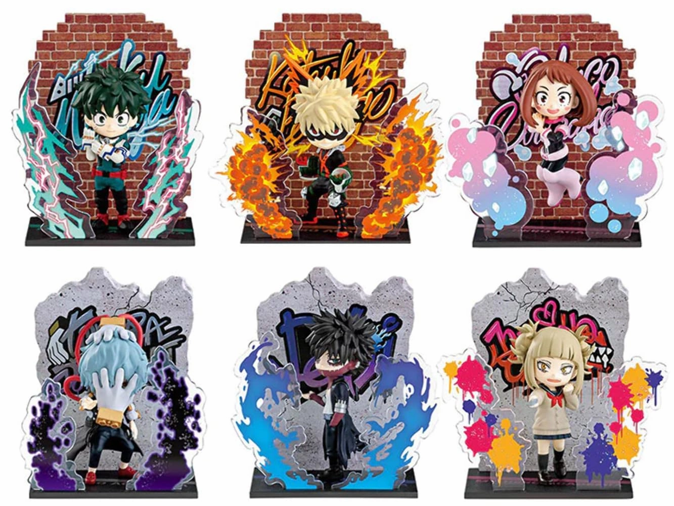 Miniature Article "My Hero Academia" Wall Art Collection -Heroes & Villains-