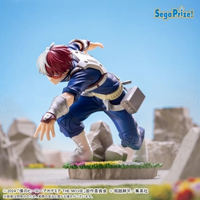 Static Figure Branded Product "My Hero Academia: You're Next" XrossLink Figure Todoroki Shoto