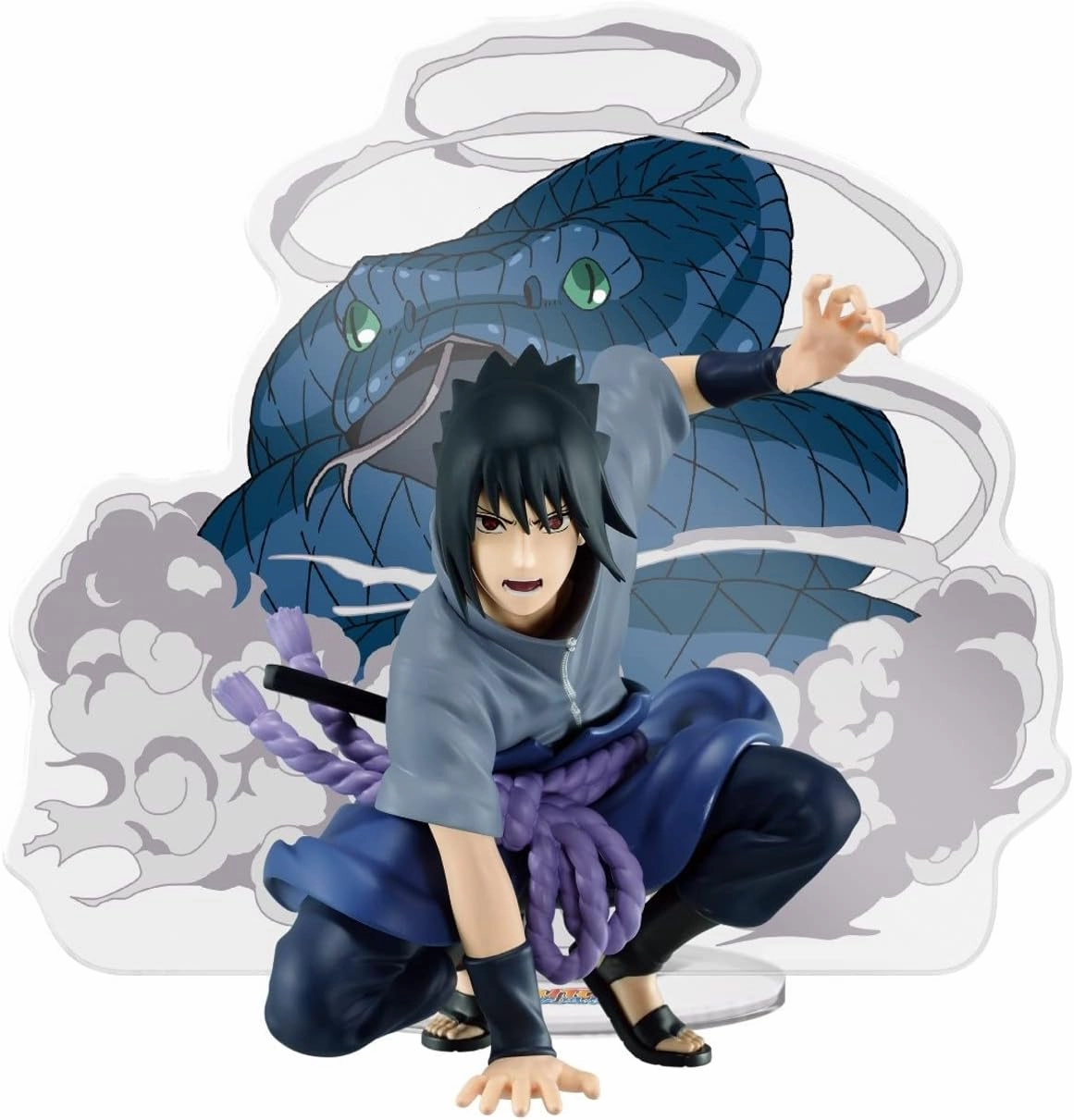 Instagram Worthy Gaming Sculpture "Naruto: Shippuden" PANEL SPECTACLE Uchiha Sasuke