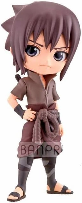 Premium Display Vinyl Display "NARUTO -Shippuden-" Q Posket  Uchiha Sasuke Rare Color Ver.