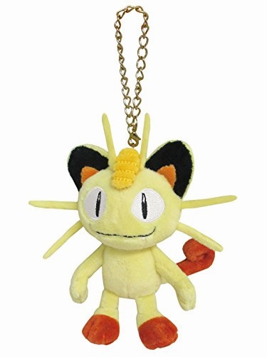 "Pokemon" All Star Collection Mascot Plush Vol. 1 PM06 Meowth Collectible Showcase