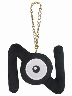 "Pokemon" All Star Collection Mascot Plush Vol. 2 PM28 Unown N Pokemon Creature