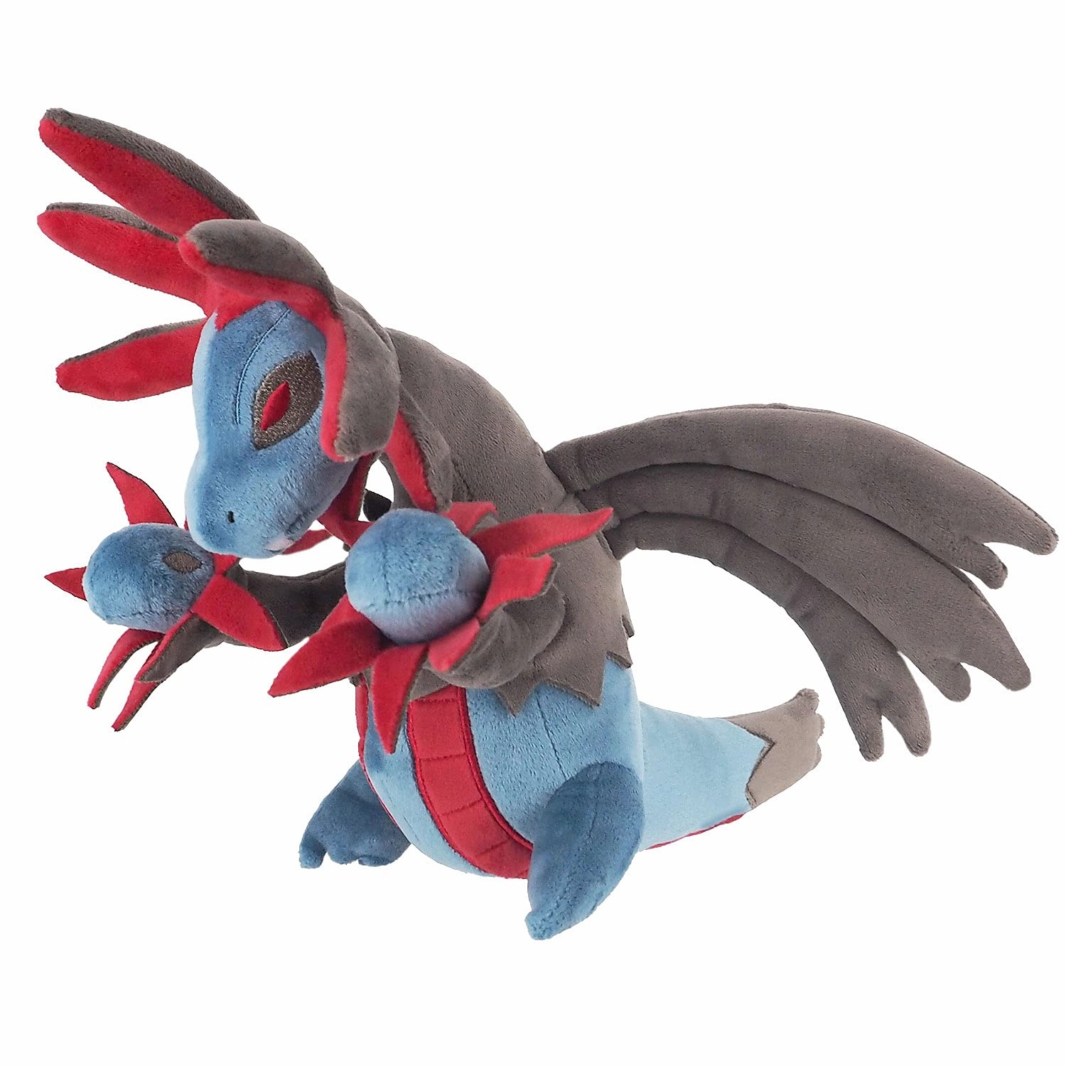 "Pokemon" Allstar Collection Plush PP215 Hydreigon (S Size) Customer Favorite Handmade Sculpture