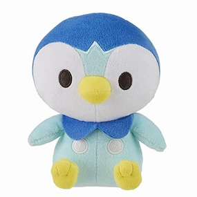 "Pokemon" Monpoke Piplup Washable Plush Impressionist Art