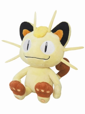 Display Model "Pokemon" Plush All Star Collection Vol. 4 PP37 Meowth (S Size)
