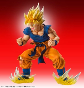 Free Shipping Designer Unit [Rerelease]"Dragon Ball Kai" Super Figure Art Collection Super Saiyajin Son Gokou