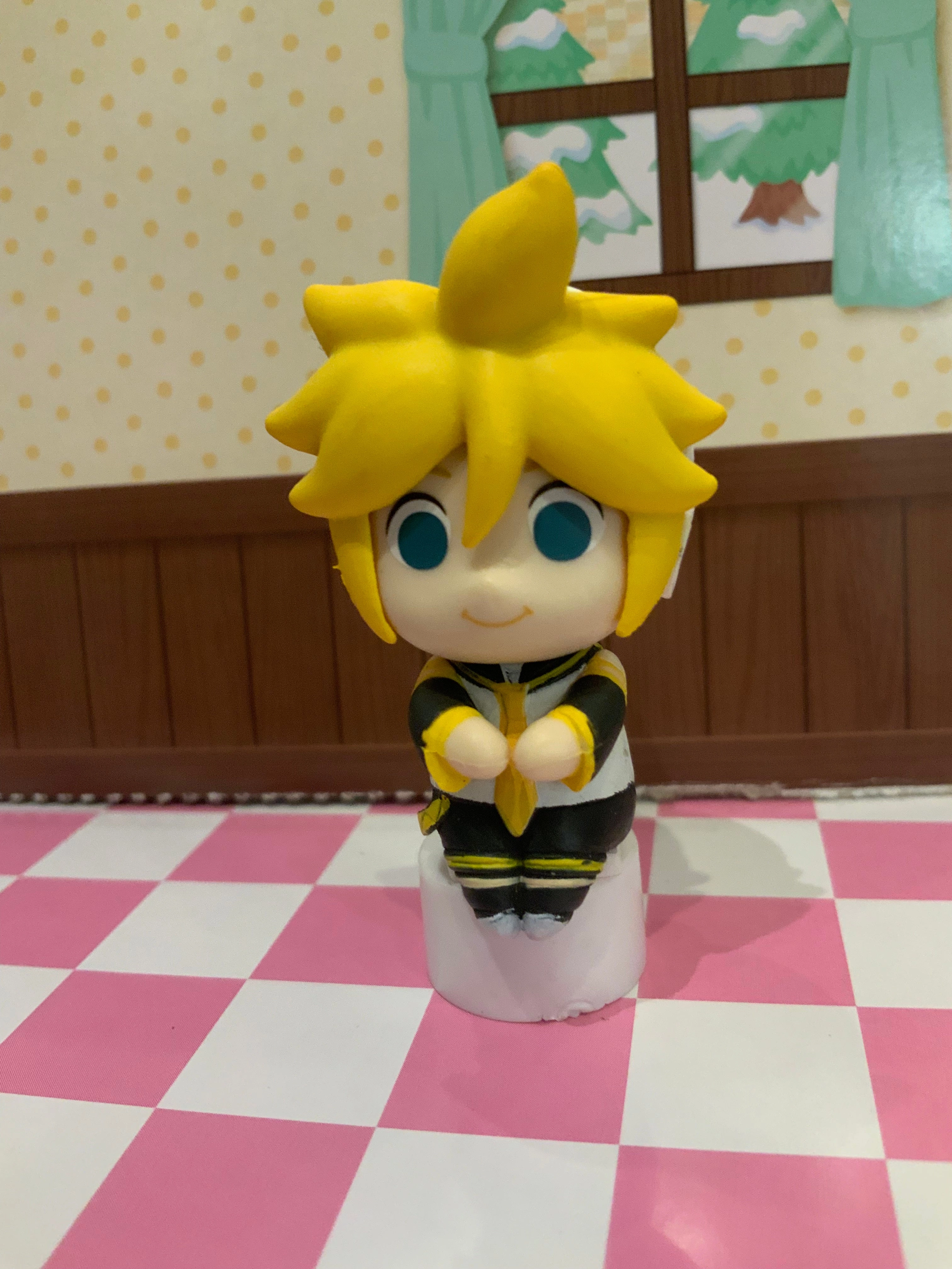 Superhero Display Character Object Chokkori-san Vocaloid Hatsune Miku Figure 4 Pieces Set (In-stock)