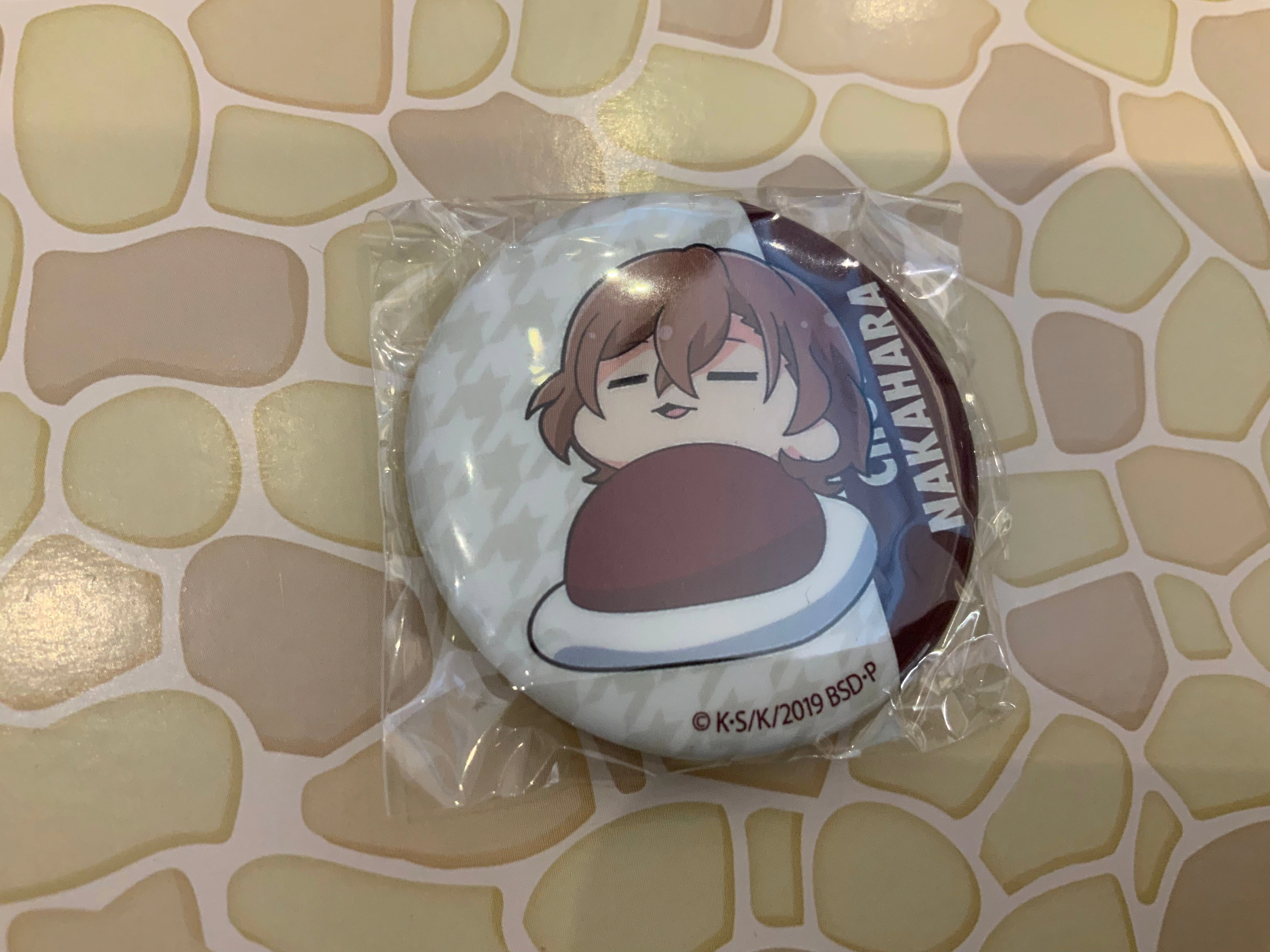 Chibi Character Bungo Stray Dogs Character Sleeping Badge 8 Pieces Set (In-stock)