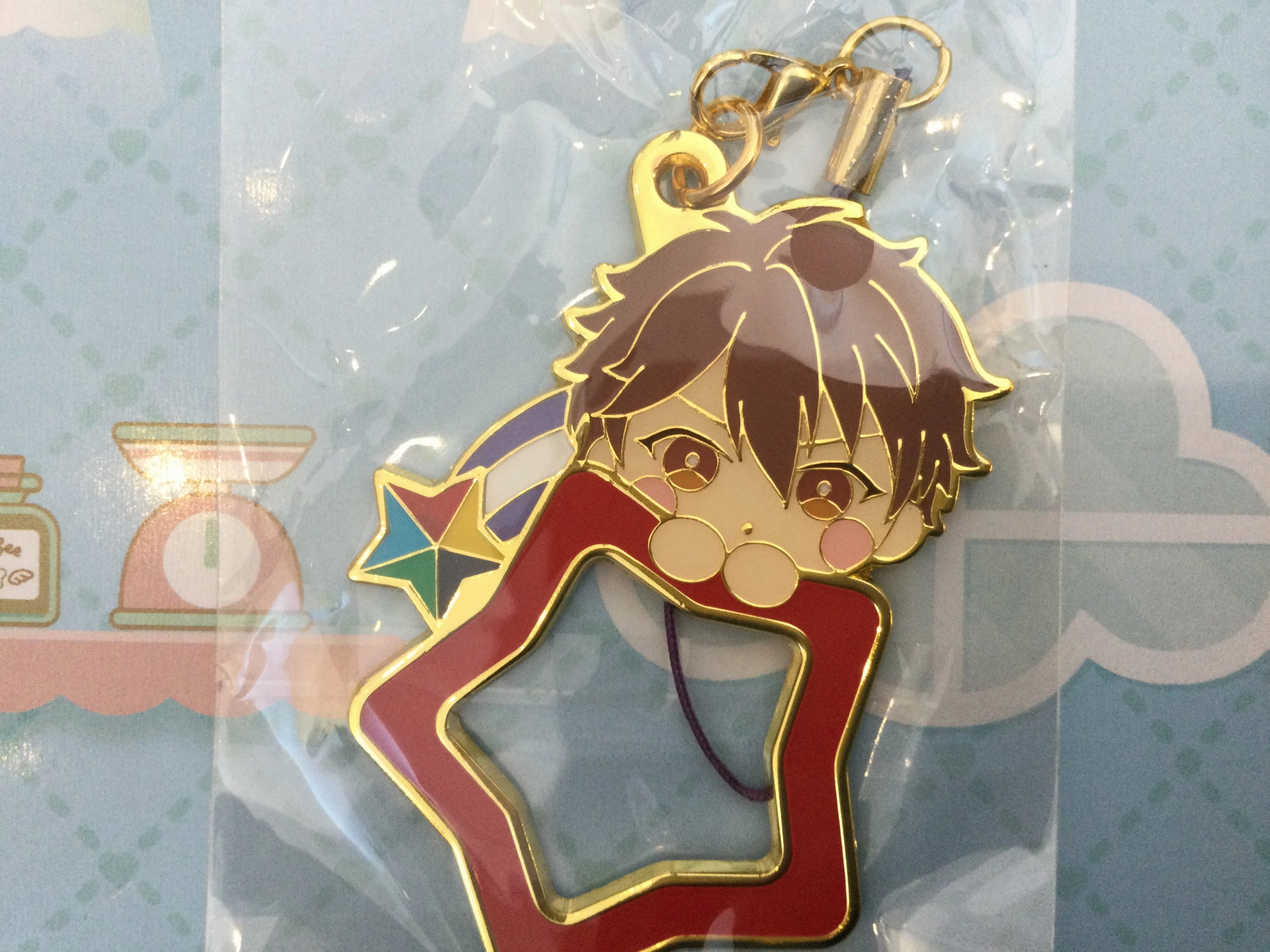 Summer Toy Ensemble Stars Ryuseitai & Alkaloid Characters Metal Keychain 9 Pieces Set (In-stock)