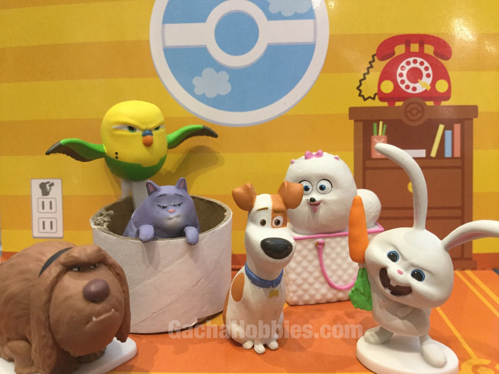 The Secret Life of Pets Mini Figures Set 6pcs (In-Stock) Gaming Hobby Superhero Object