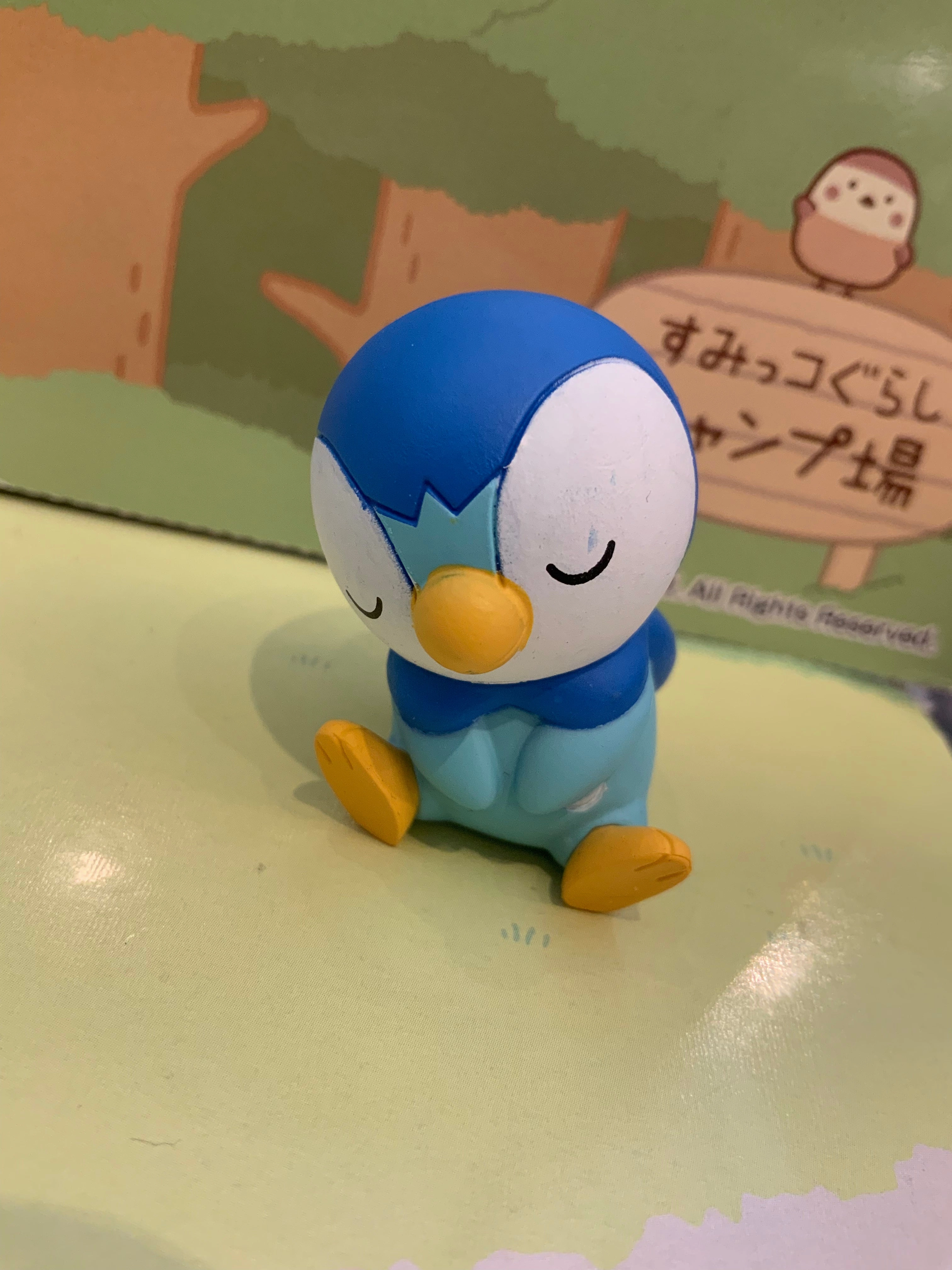 Chibi Decor Protective Case Pokemon Sleeping on Shoulder Small Figure 5 Pieces Set (In-stock)