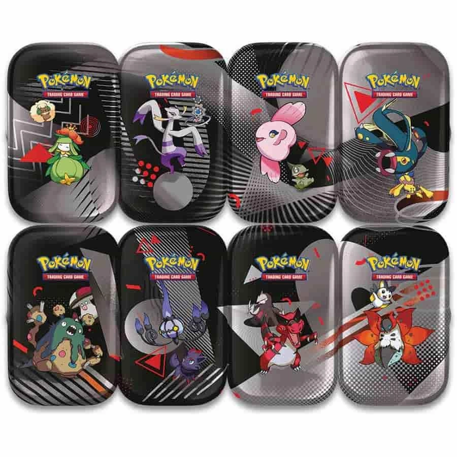 Pok??mon | TCG: S & V: Black Bolt and White Flare | Mini Tin Toy Museum multicultural