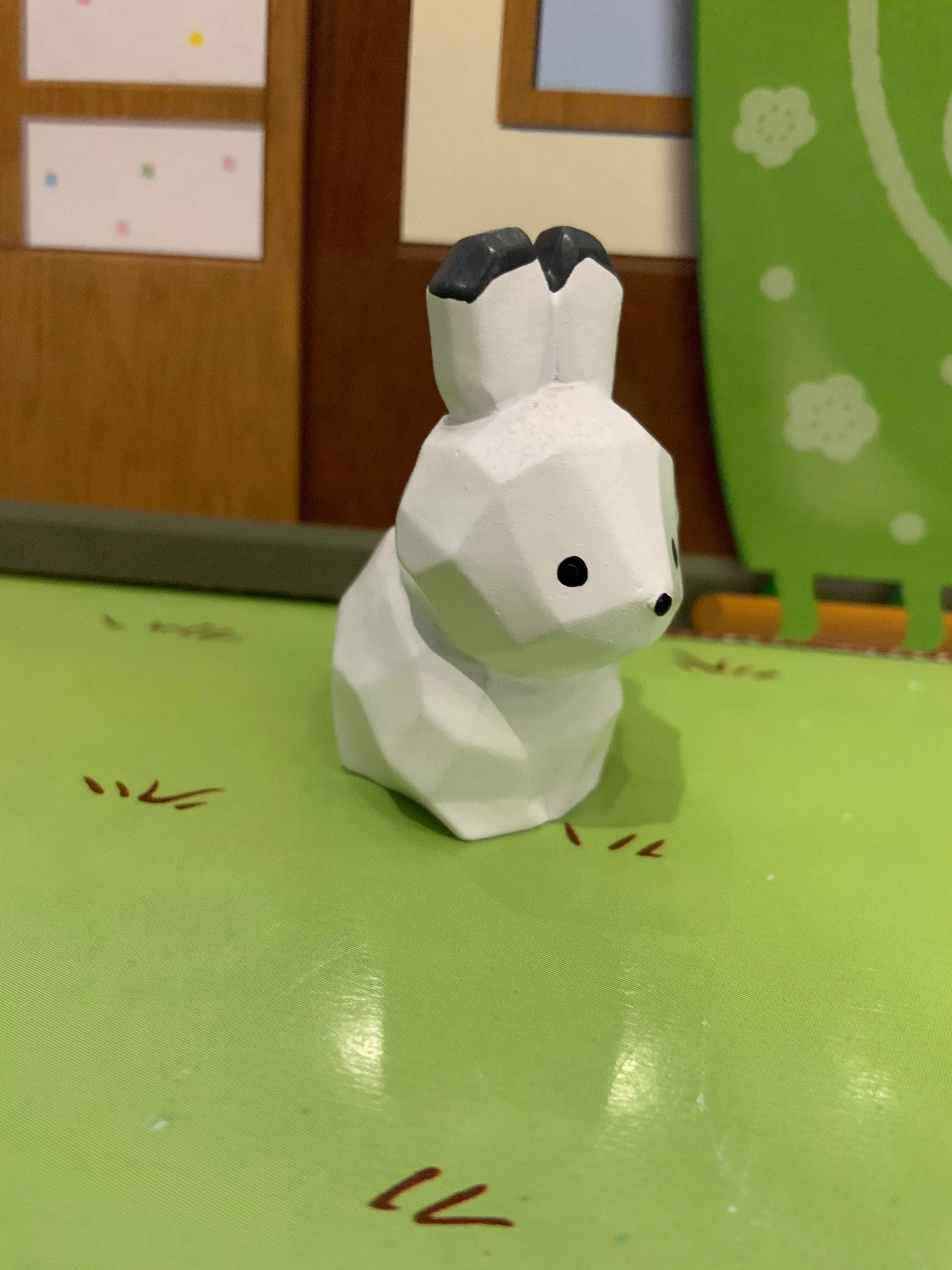 Biodegradable material Anikaku Aritist Animal Mini Figure 5 Pieces Set (In-stock)