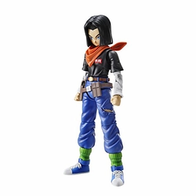 Ju-nana Gou (Android 17) Figure-rise Standard, Dragon Ball Z - Bandai Premium Article Art Display