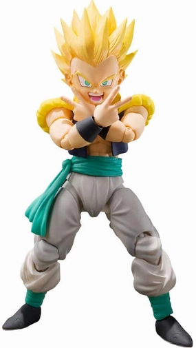 S.H. Figuarts Dragon Ball Z Super Saiyan Gotenks Action Figure Miniature Object Vinyl Unit