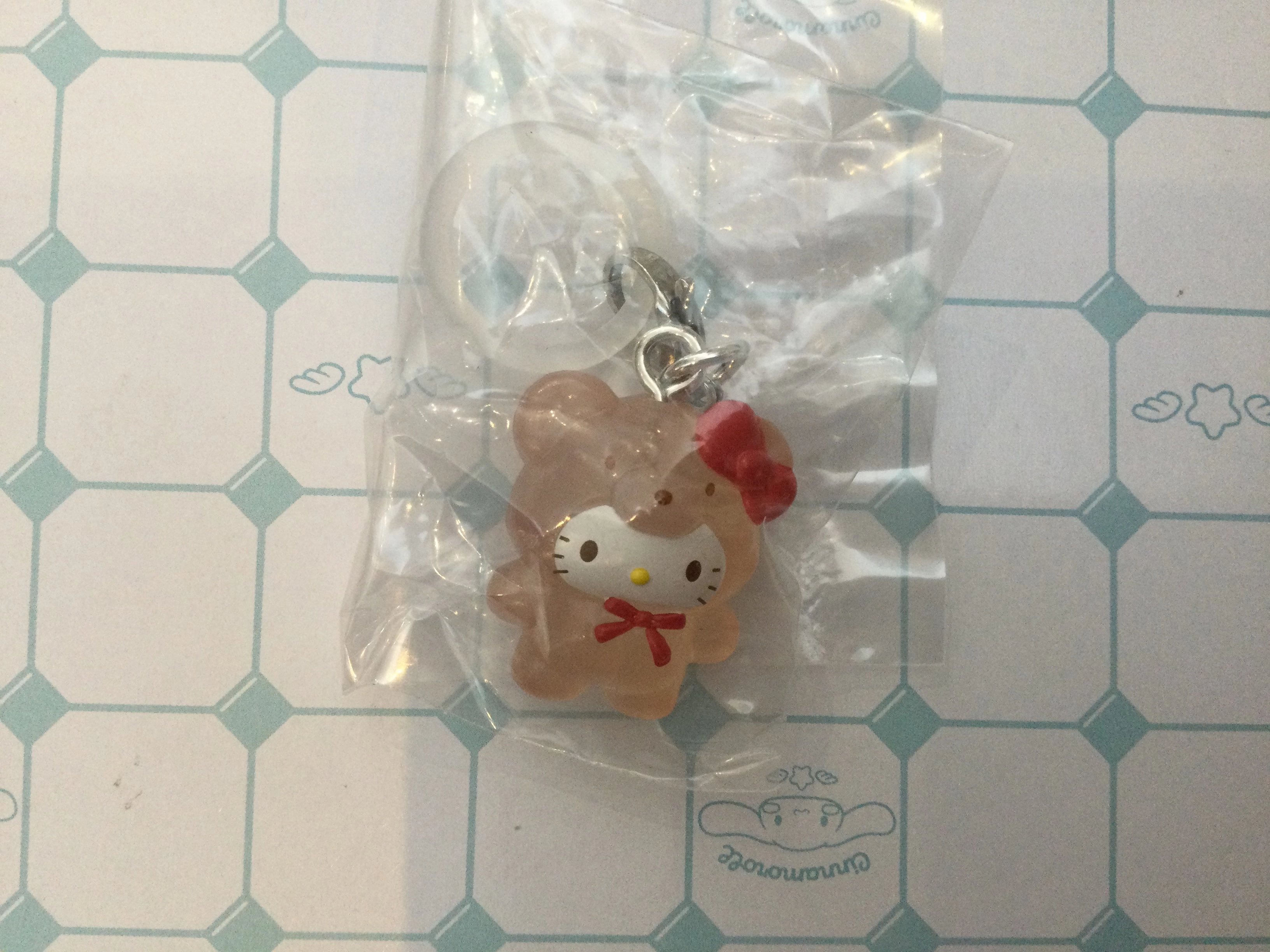 Sanrio Characters Bear Outfit Small Figure Keychain 6 Pieces Set (In-stock) Premium Merchandise