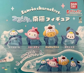 Miniature Collection Miniature Goods Sanrio Characters in Antarctica Small Figure 4 Pieces Set (In-stock)