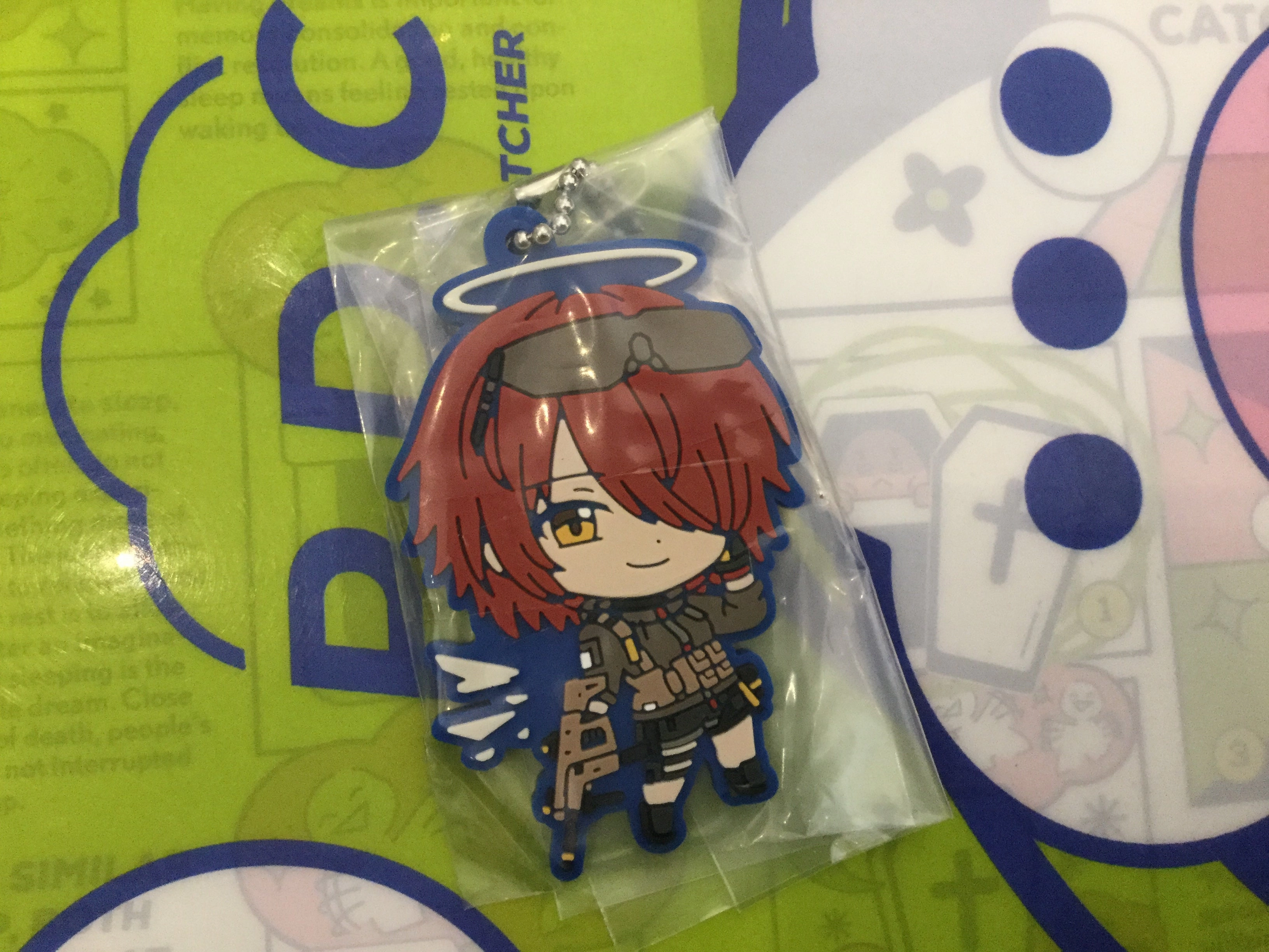 Arknights Character Rubber Keychain Vol.3 11 Pieces Set(In-stock) Mythology Art