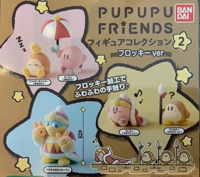 Comic Book Hero Pupupu Friends Kirby Figure Vol.2 Velvet Fur Ver. 5 Pieces Set (In-stock)