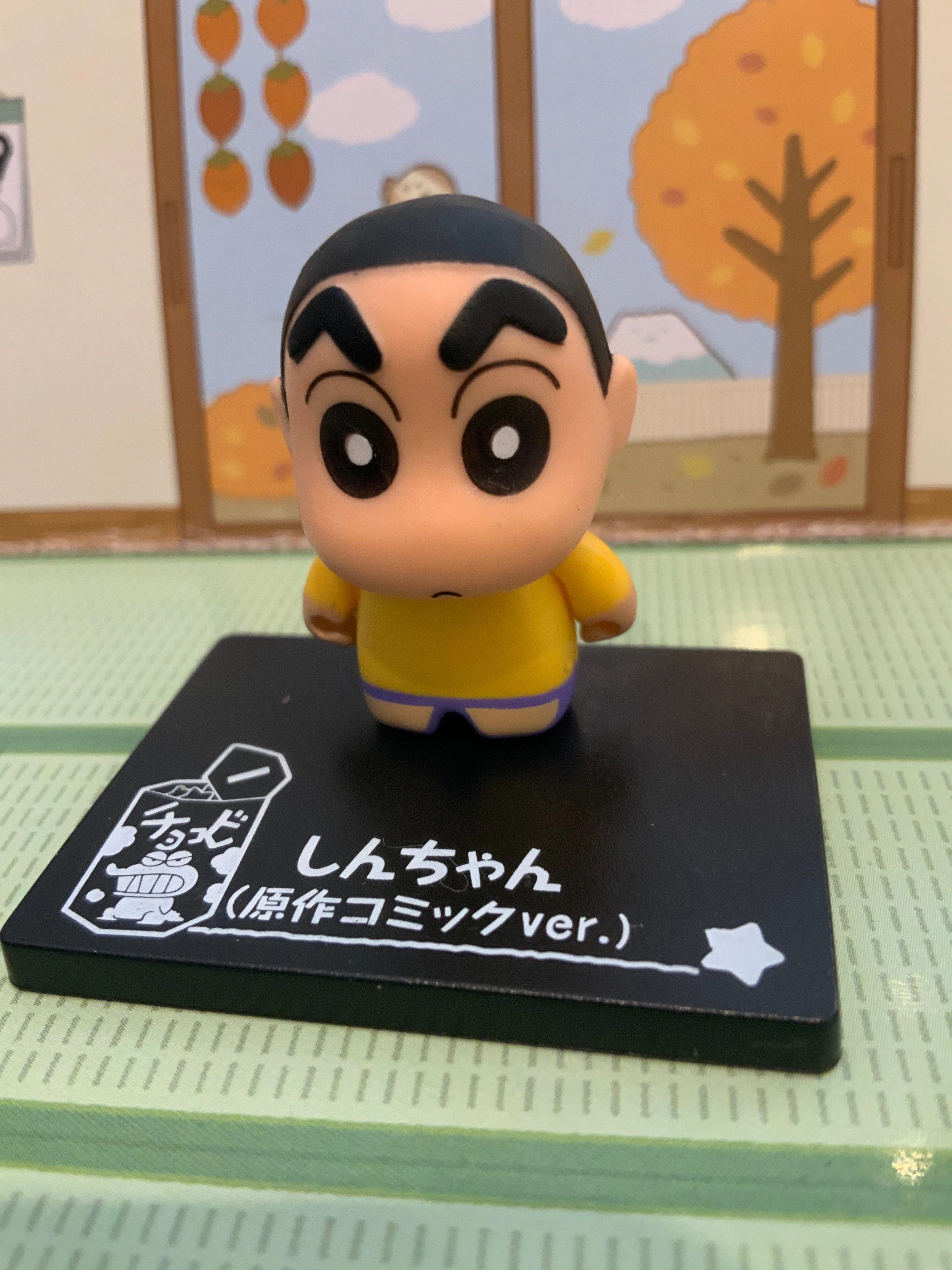 Miniature Creation Adventure Game Colle Chara Crayon Shin-Chan Mini Figure Vol.5 8 Pieces Set (In-stock)