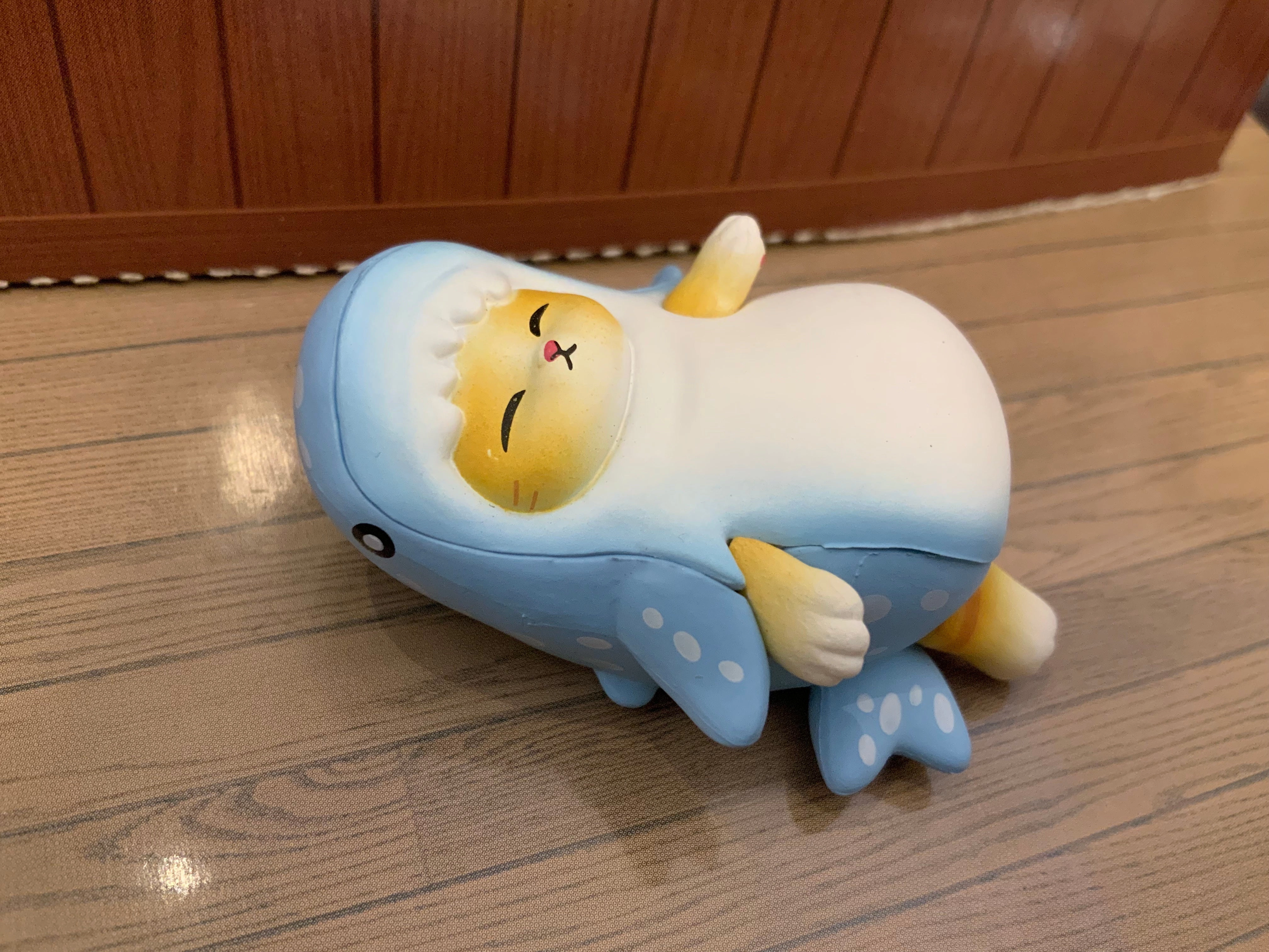 Chase Variant Mofusand Shark x Cat Kawaii Figure 5 Pieces Set (In-stock)