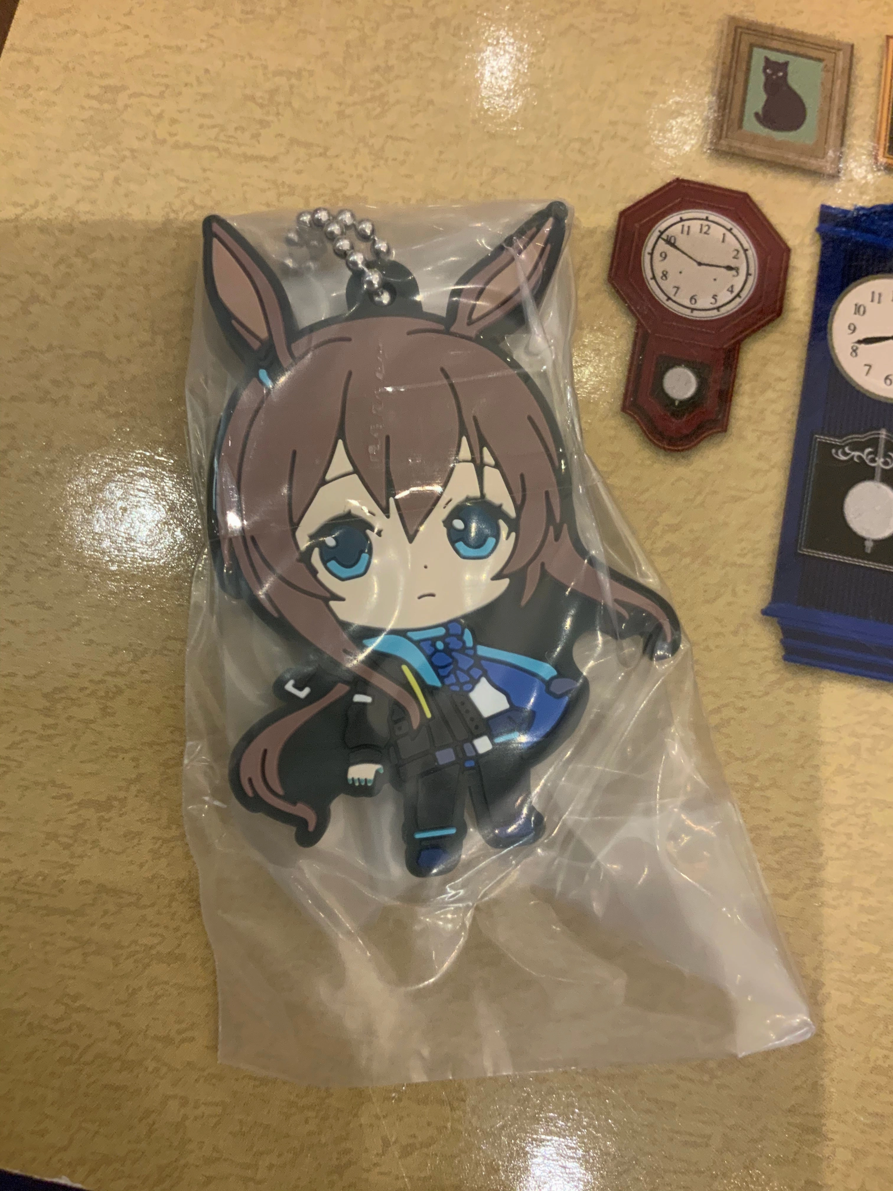 Arknights Character Rubber Keychain Vol.1 9 Pieces Set(In-stock) Everyday Use