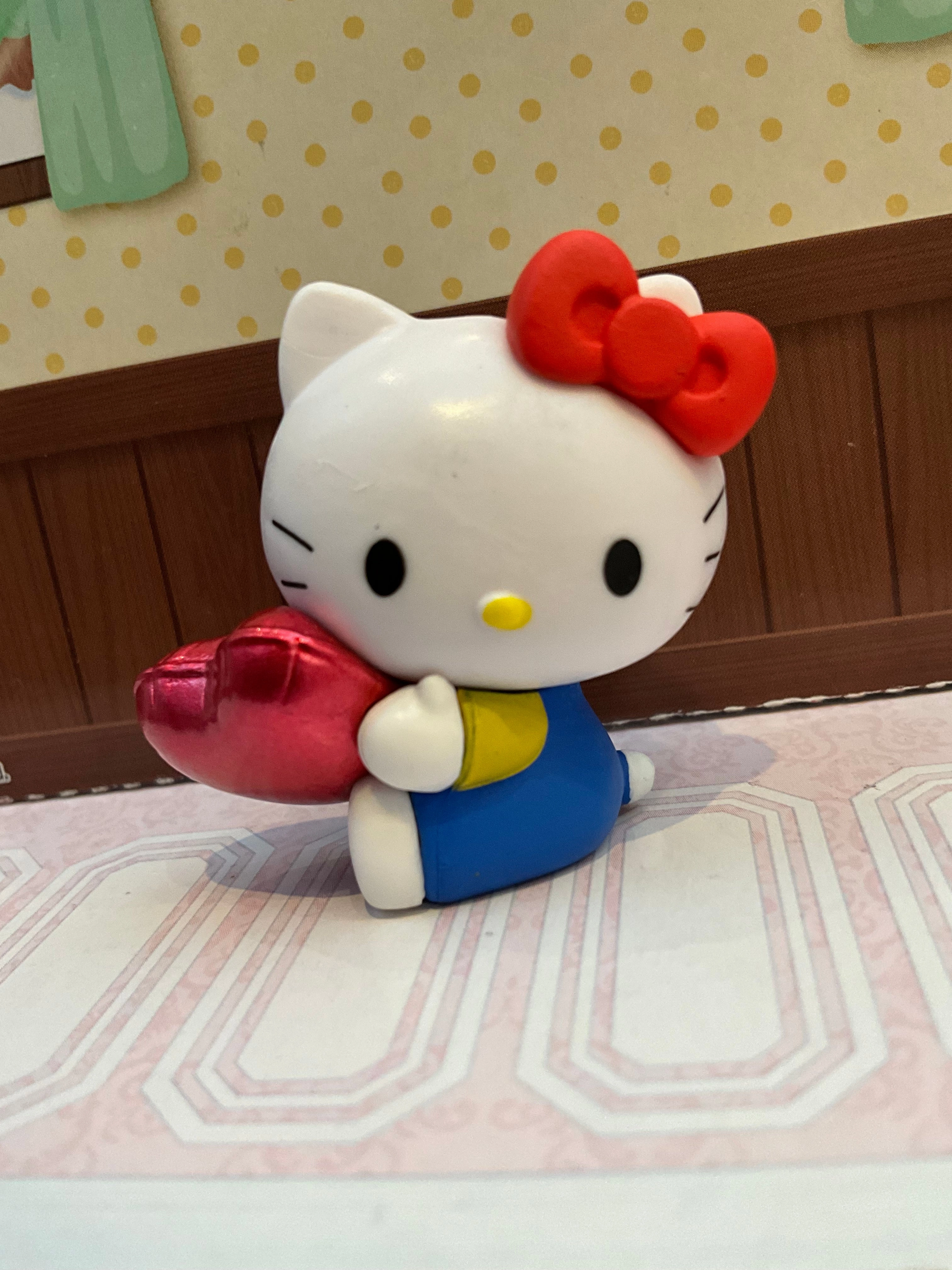 Kaiju Statue Sanrio Characters with Aluminum Balloons Small Figure 5 Pieces Set (In-stock)