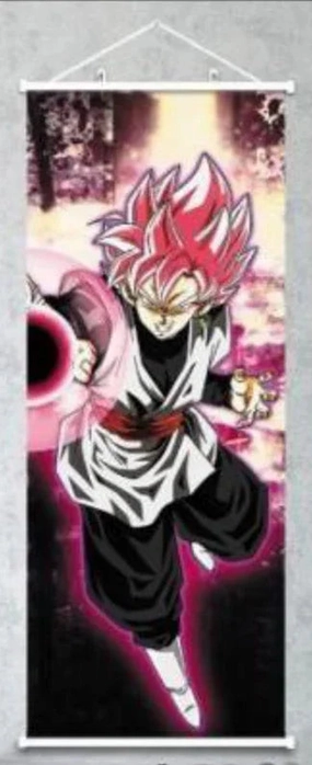 Wall Scroll | Dragon Ball | Goku Black (SS Rose) Hidden Gem Marvel Hero