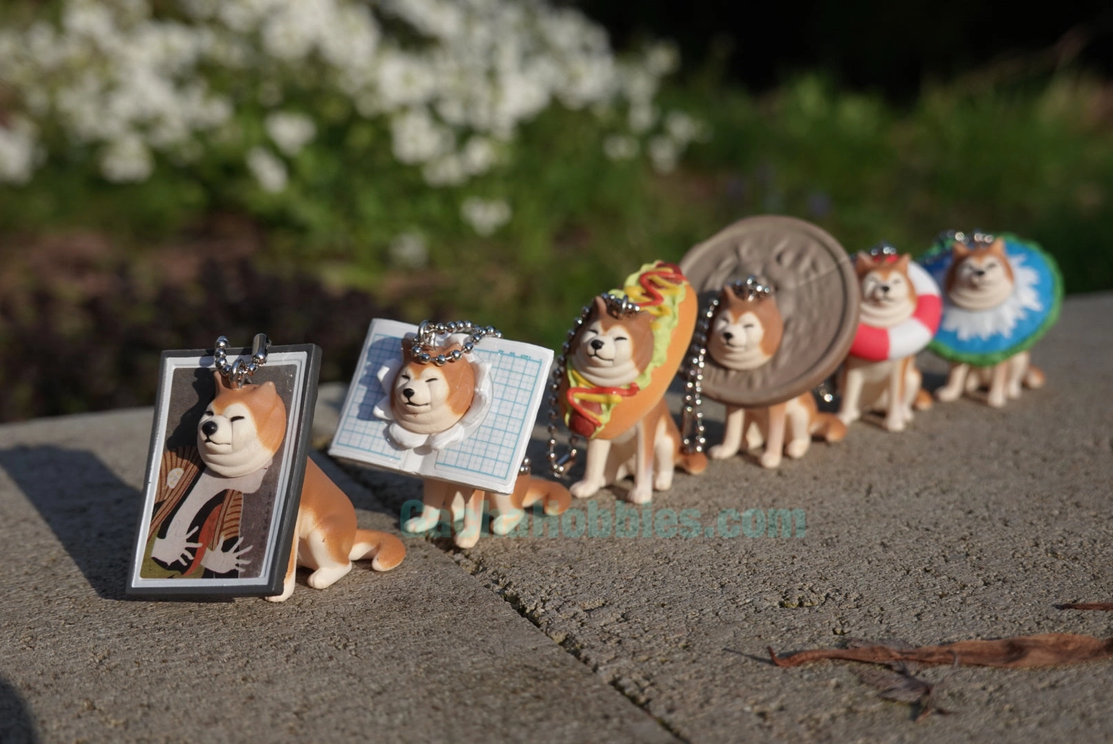 Shiba Inu Got Stuck Figure Keychain Vol.3 6 Pieces Set (In-stock) Interactive Toy Assembly Required
