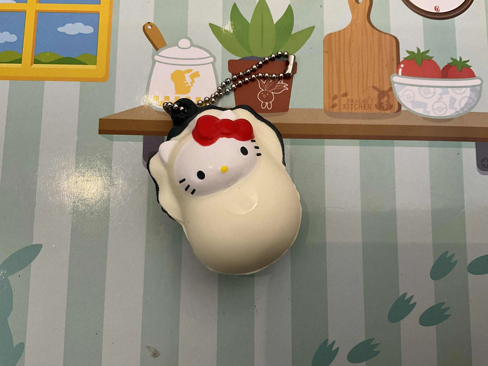 Graffiti Figure Baby Oyster Sanrio Characters Squishy Keychain 4 Pieces Set (In-stock)