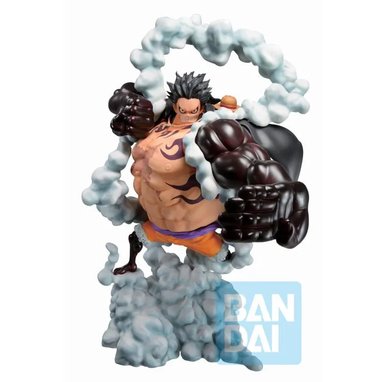 Limited Toy Art Object Bandai Ichibansho One Piece Wano Country -Third Act- Monkey D. Luffy Statue