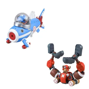 Bandai One Piece Chopper Robot 03 Chopper Submarine & 05 Chopper Crane Set of 2 Model Kit Historical Figure Instagram Worthy