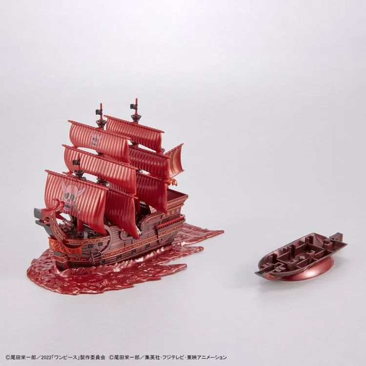 Anime Series Bandai One Piece Grand Ship Collection Red Force (Movie Red Commemorative Color Ver.) Model Kit