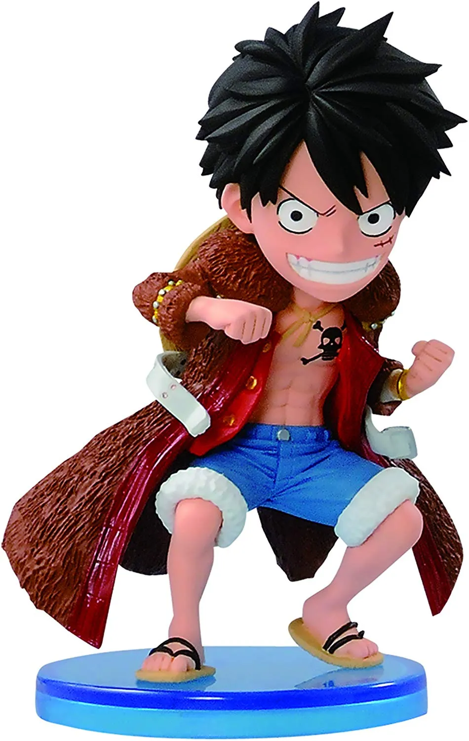 Banpresto One Piece Luffy Mini World 2.5 inch Collectible Action Figure NFT Figure