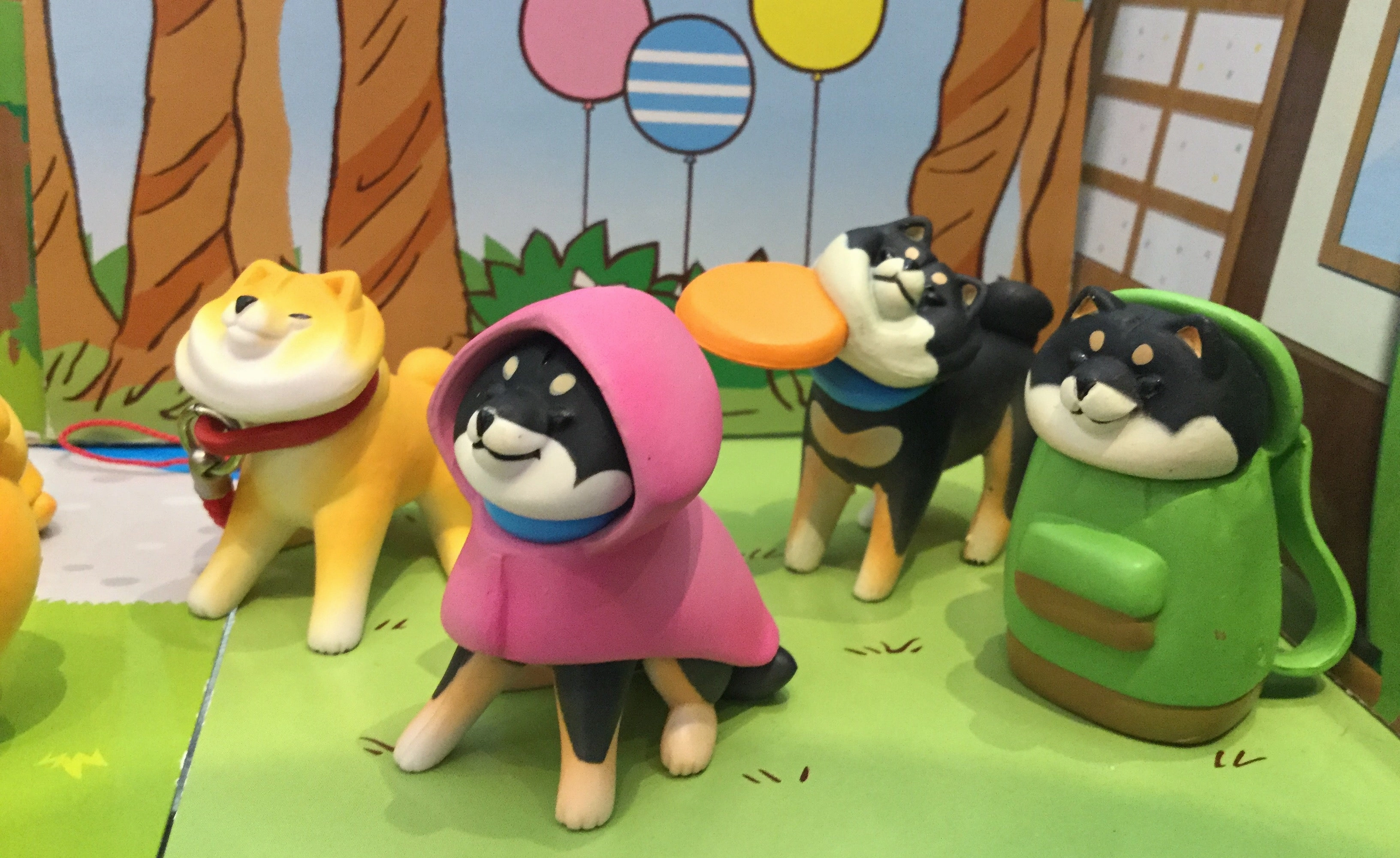 Animal Attraction Shiba Inu Rejection Figure 8 Pieces Set (In-stock) Gaming Decor