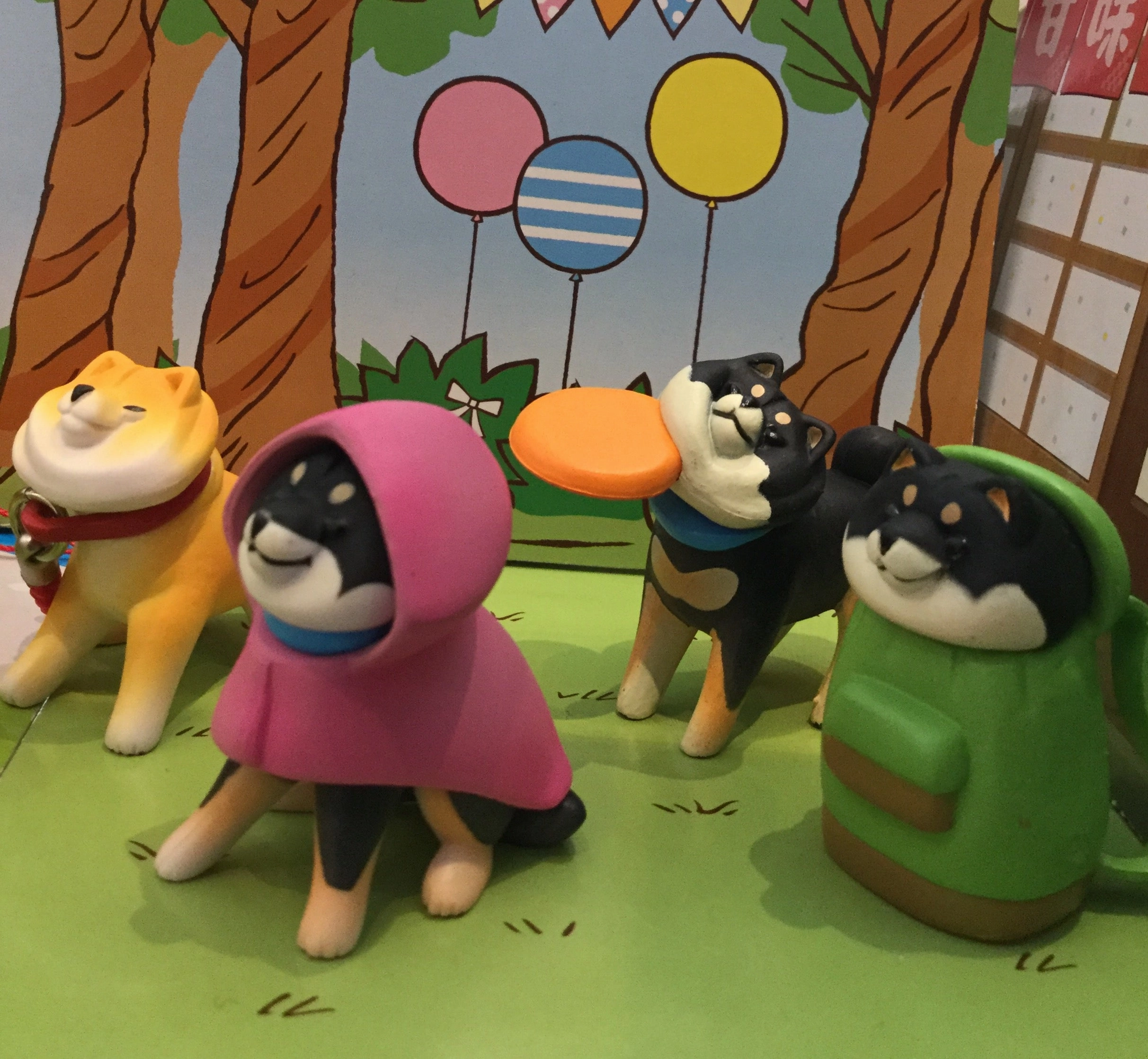 Collectible Article Animal Attraction Shiba Inu Rejection Figure 8 Pieces Set (In-stock)