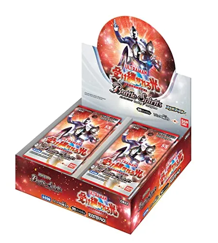 Hidden Find Display Battle Spirits Collaboration Booster "Ultraman" Inherited Light Booster Pack CB22